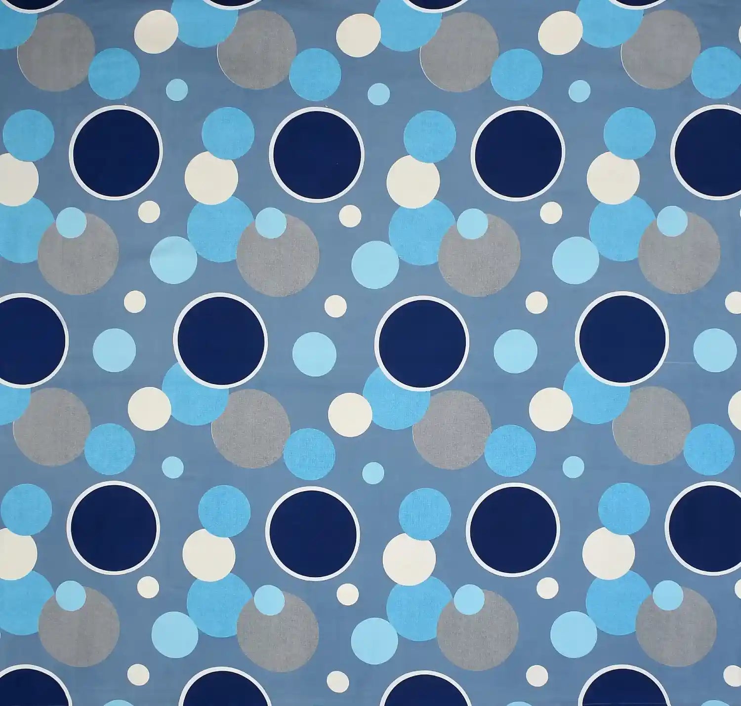 Aqua Bubbles - King - Fitted Bedsheet (78×72 inches)