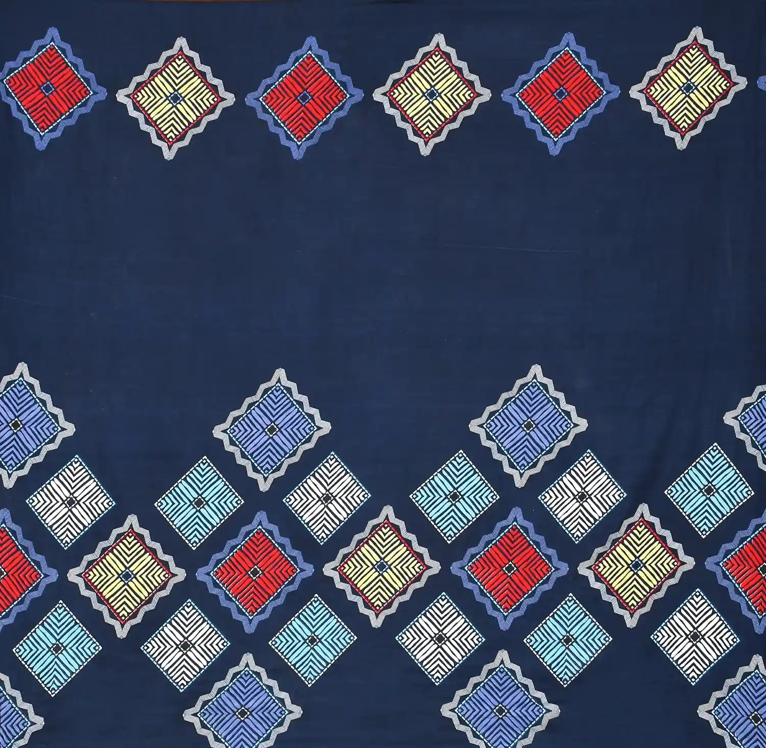 Aquamarine - Queen/Double - Fitted Bedsheet (76×72 inches)