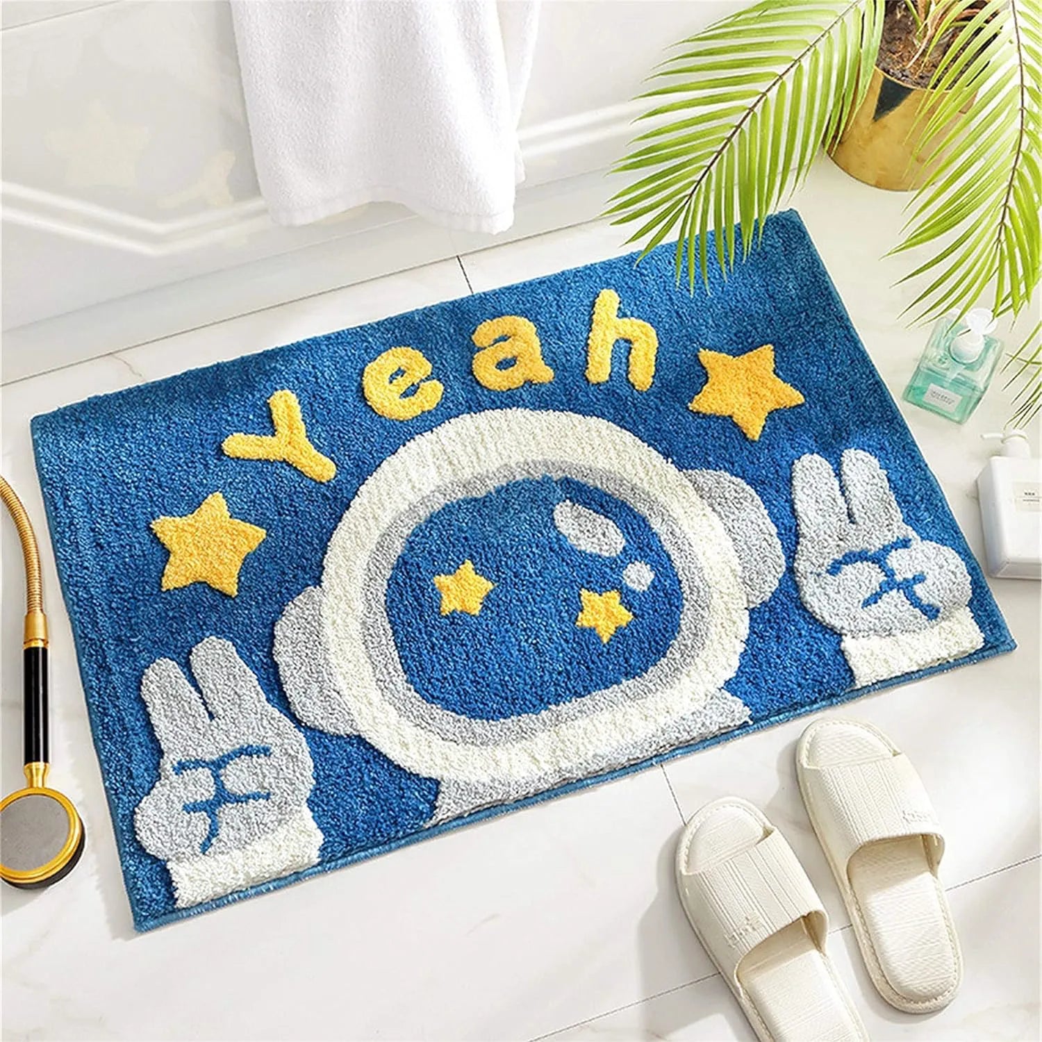 Astro - Anti-Slip Microfibre Doormat (40x60 cm) - Pack of 1