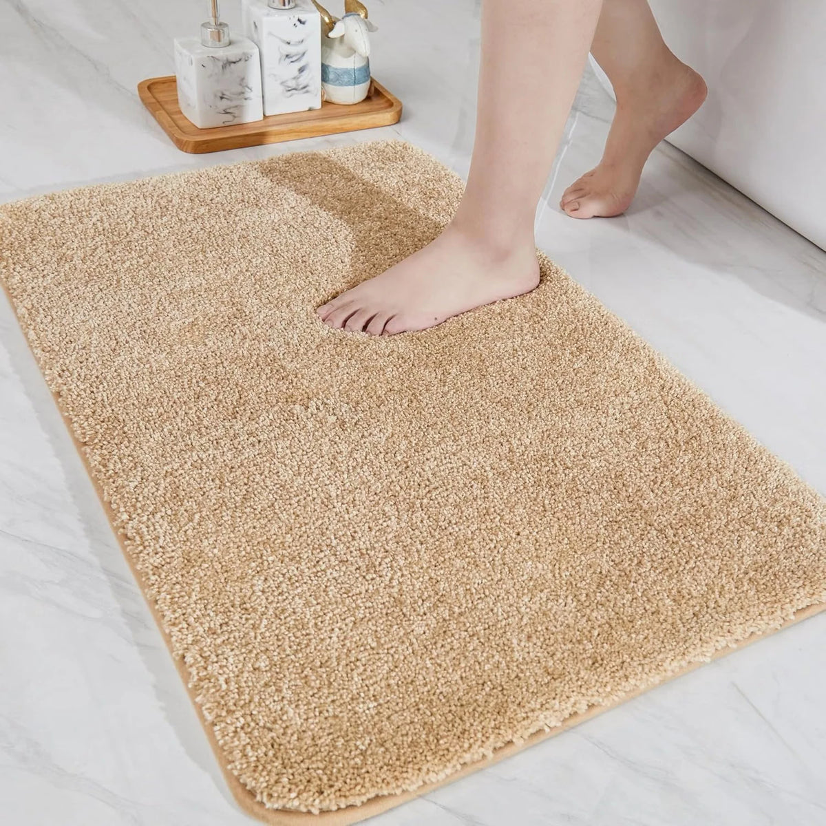 Aura Dunes - Anti-Slip Microfibre Doormat (40x60 cm) - Pack of 2