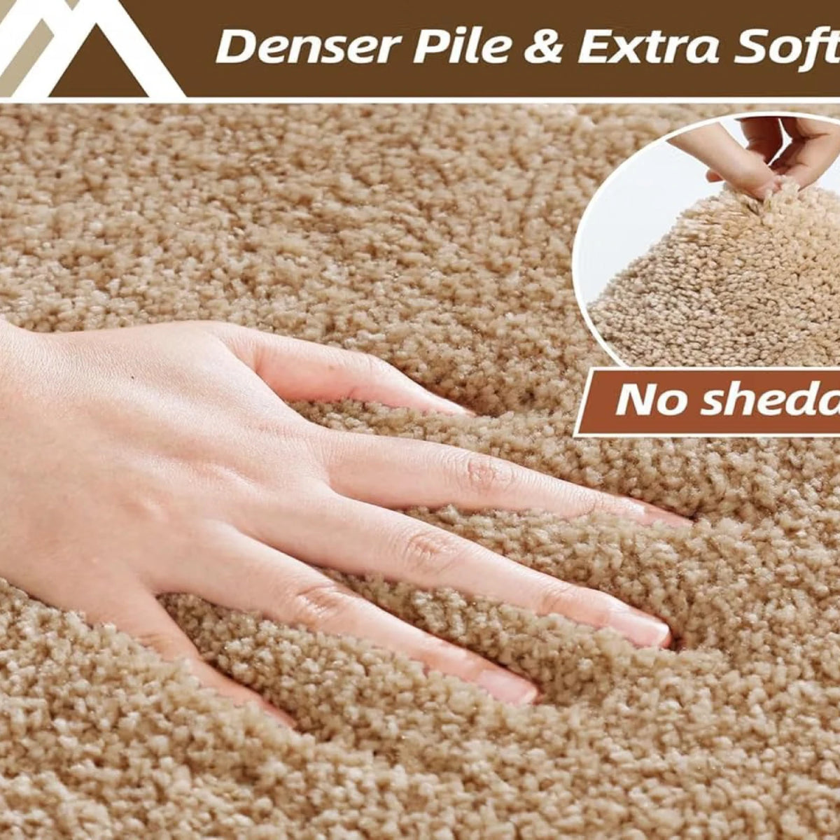 Aura Dunes - Anti-Slip Microfibre Doormat (40x60 cm) - Pack of 2