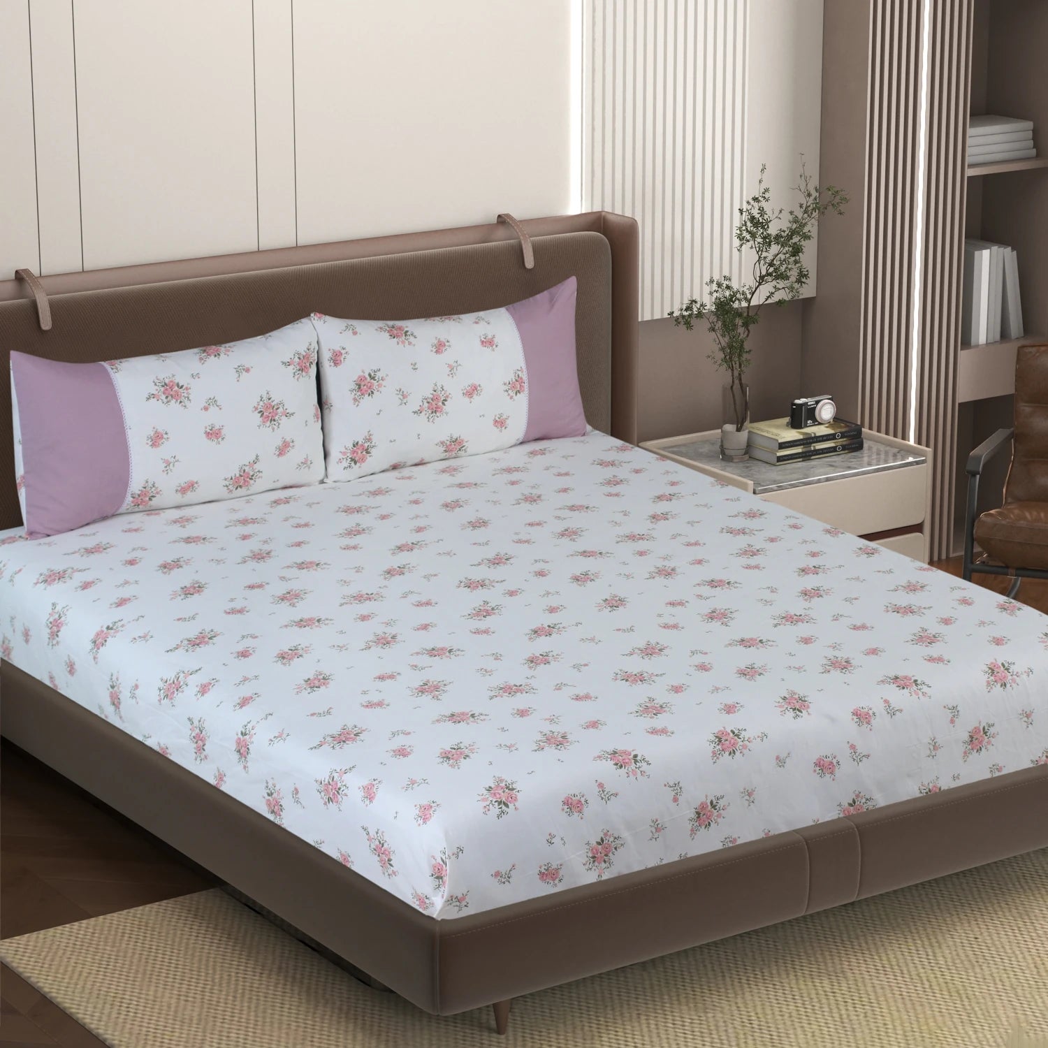 Babylon - Panel - King Fitted Bedsheet (78×72 inches)