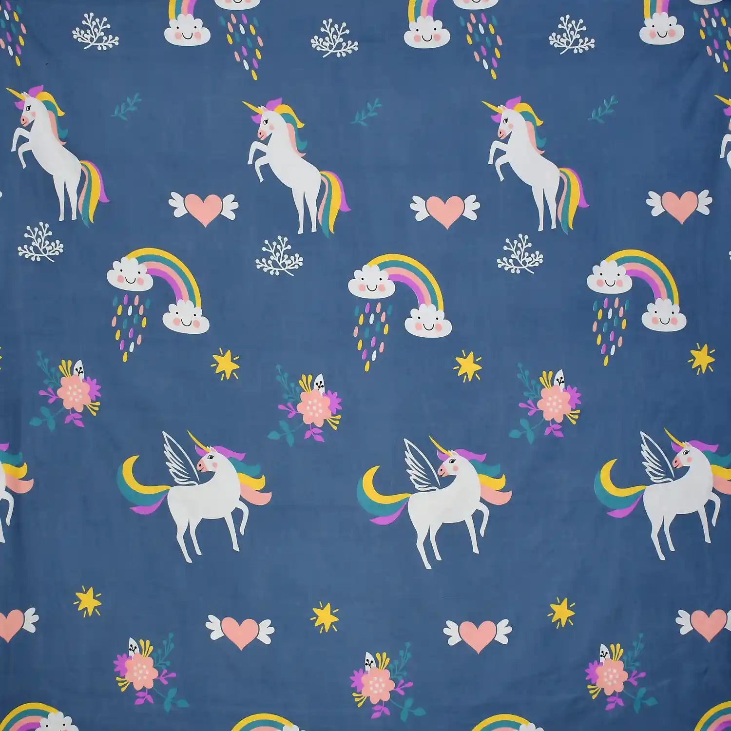 Blueray - Queen/Double - Fitted Bedsheet (76×72 inches)