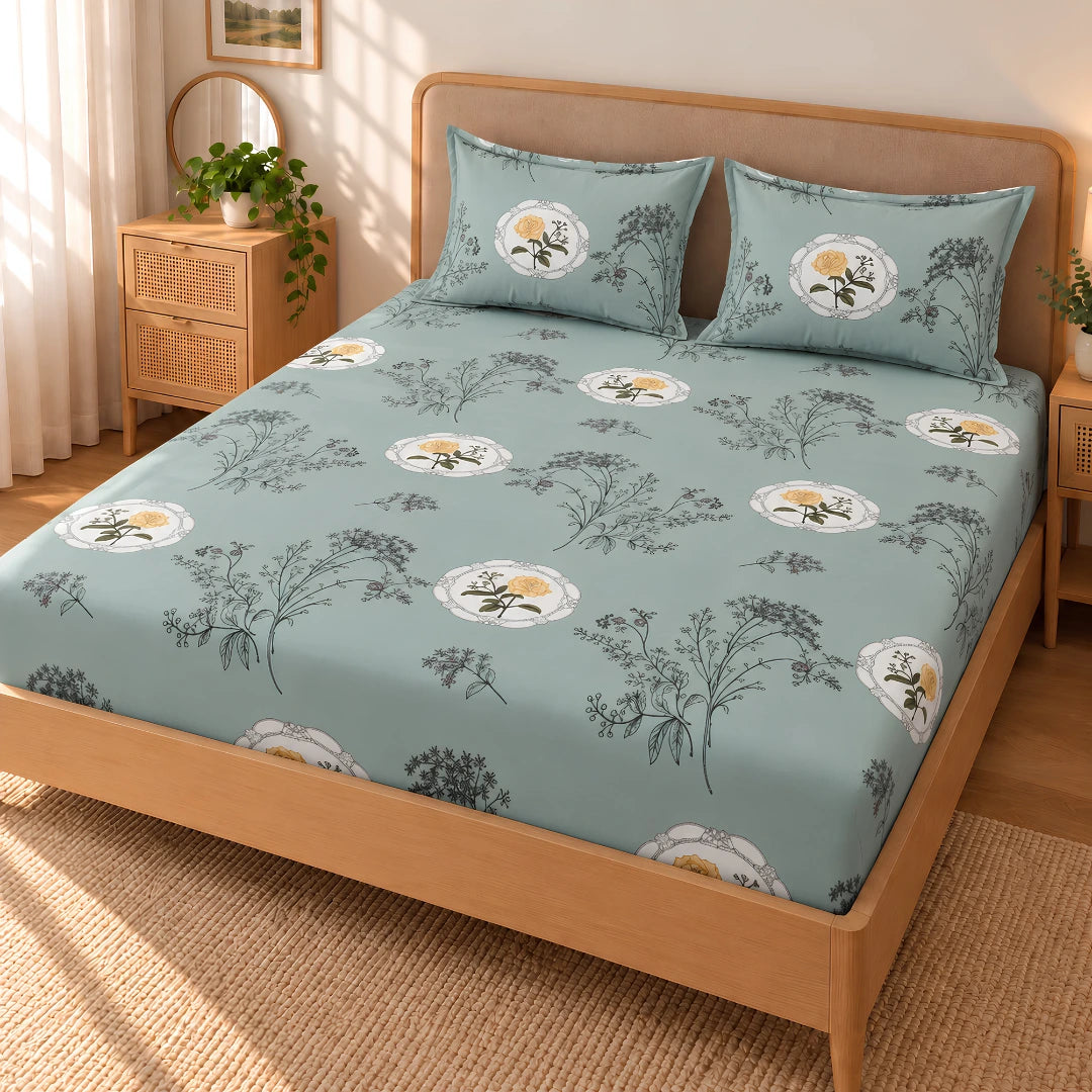 Botanica - King - Fitted Bedsheet (78×72 inches)