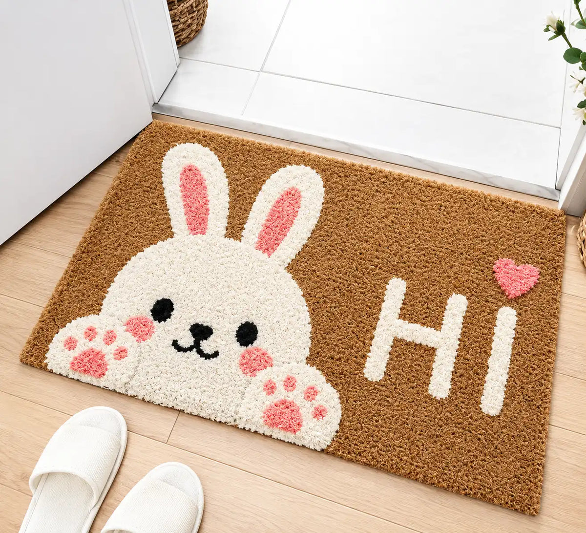 Bunny - Anti-Slip Microfibre Doormat (40x60 cm)