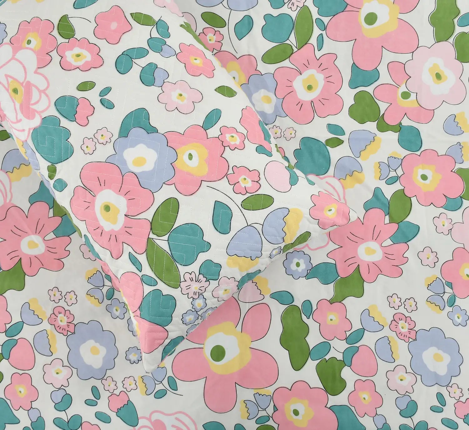 Cabana - 5 Pieces - Quilted Bedding Set (90 x 90 inches)