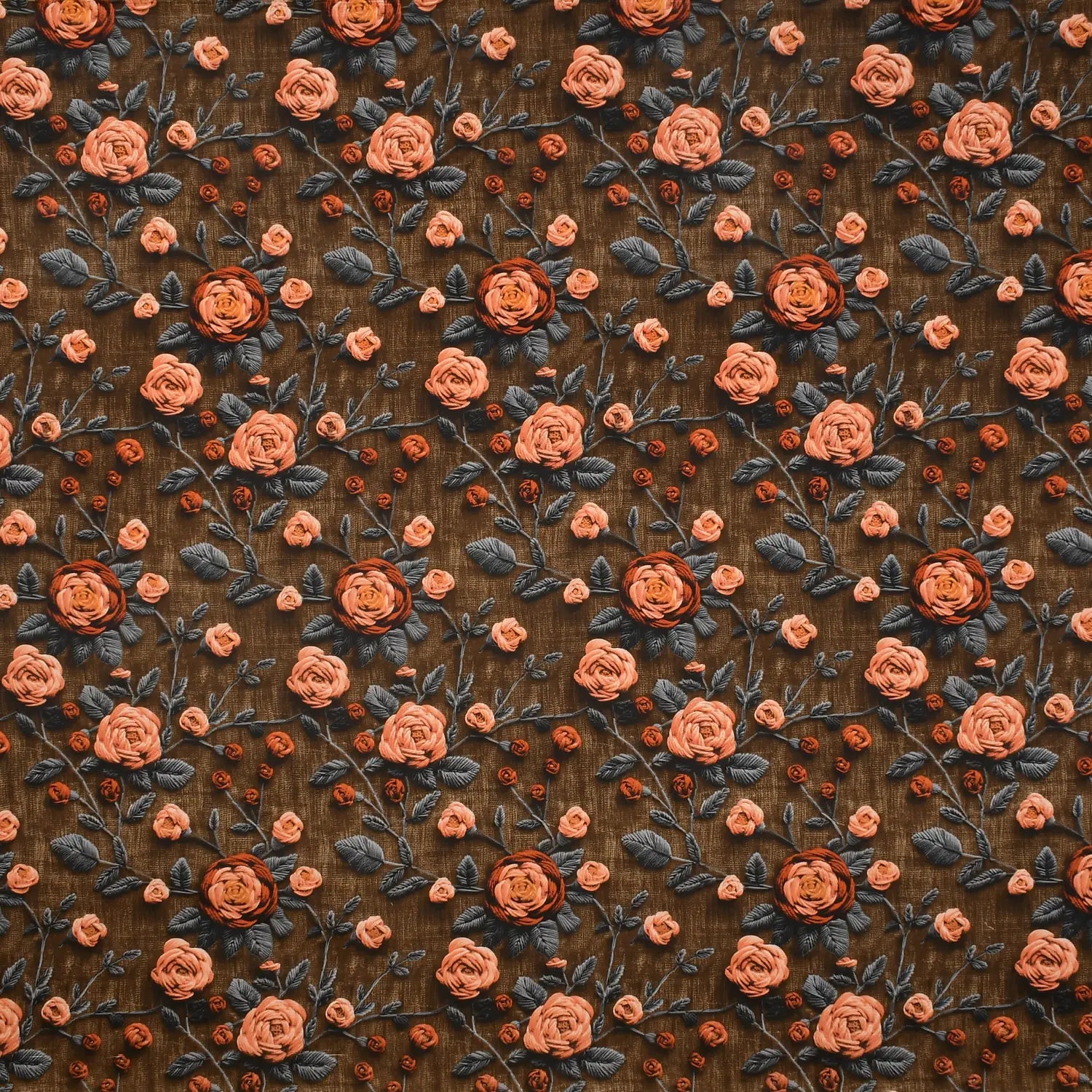 Caramelo - King - 7D Design Fitted Bedsheet (78×72 inches)