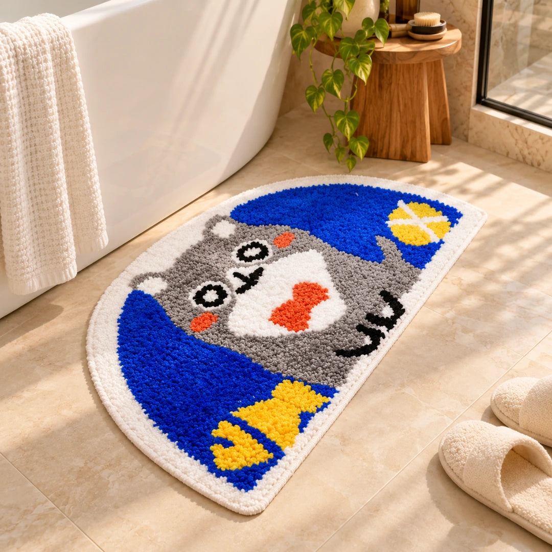 Catfish - Anti-Slip Microfibre Doormat (40x60 cm) - Pack of 1