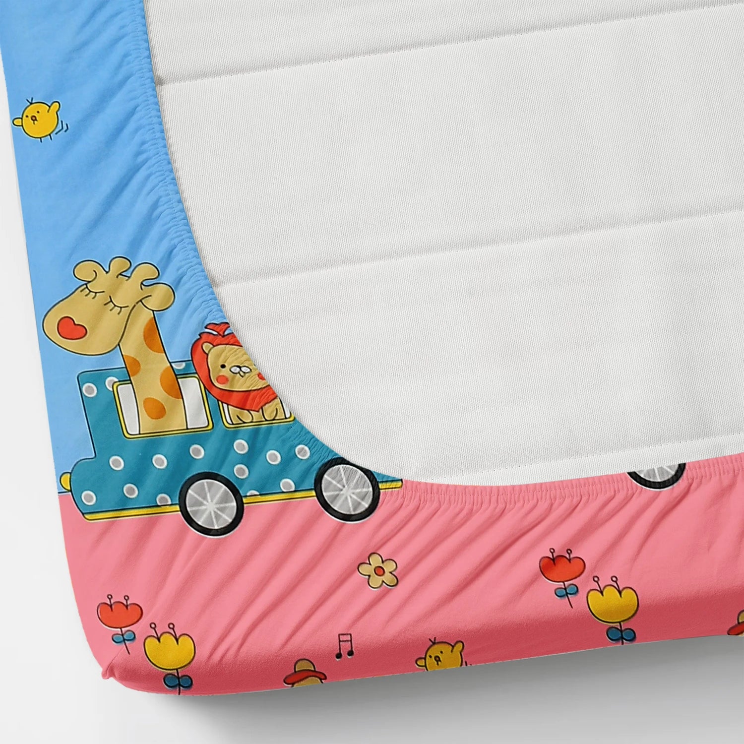 Cocomelo - Queen/Double - Fitted Bedsheet (76×72 inches)