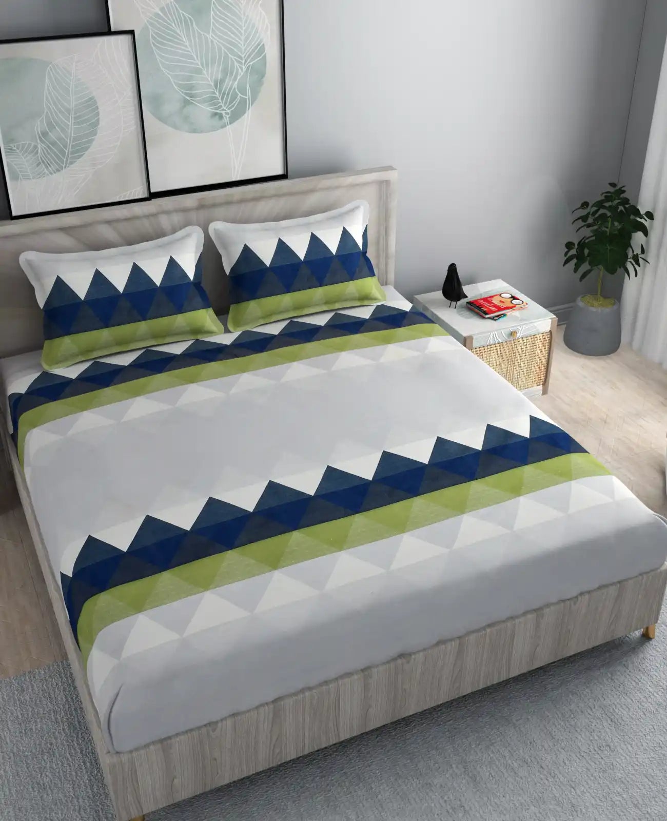 Coral - King - Fitted Bedsheet (78×72 inches)