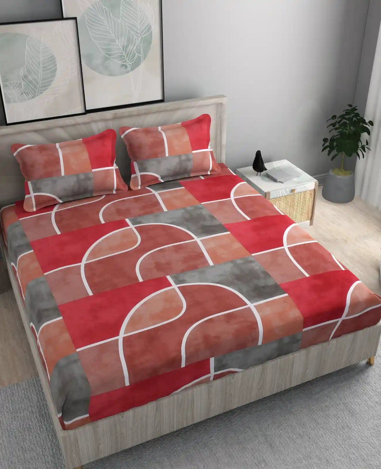 Cornetto - King - Fitted Bedsheet (78×72 inches)