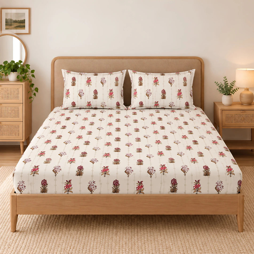 Cortina - King - Fitted Bedsheet (78×72 inches)