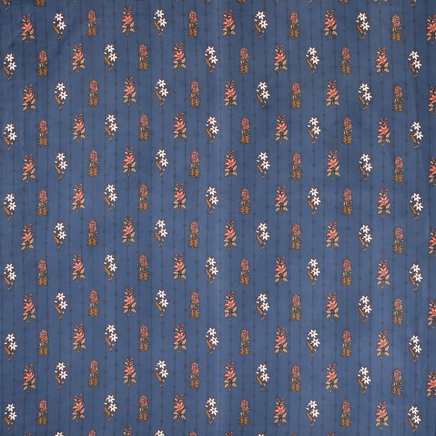 Cortina Blue - King - Fitted Bedsheet (78×72 inches)