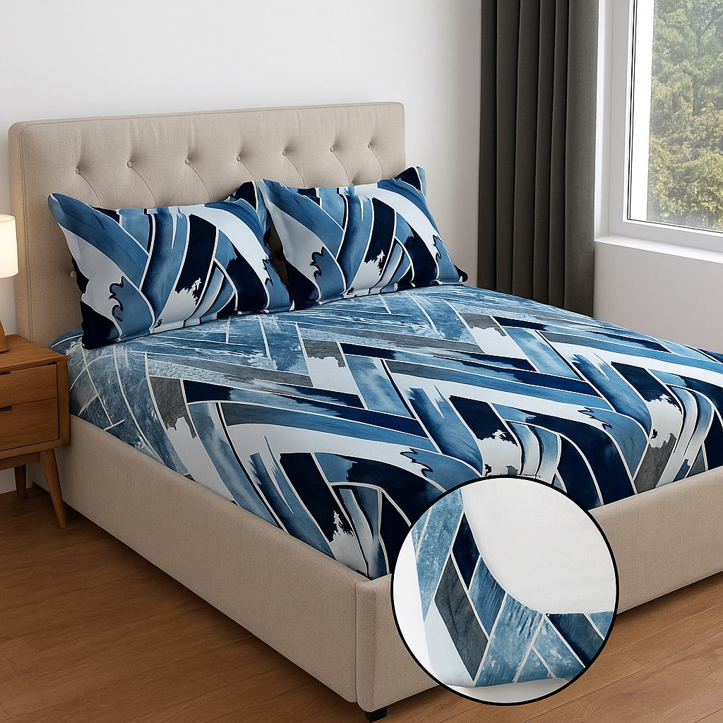 Costa - King - Woollen Fitted Bedsheet (78×72 inches)