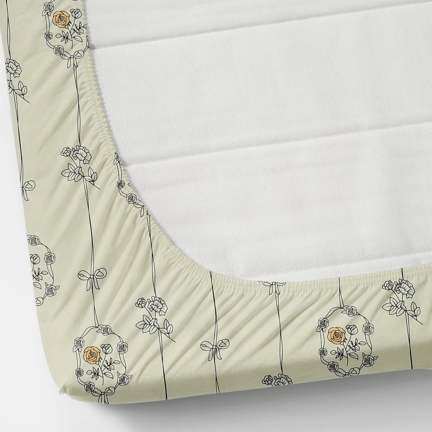 Covah - Queen/Double - Fitted Bedsheet (76×72 inches)