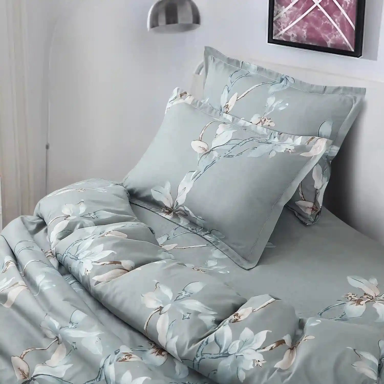 Cynthia - Flat Bedsheet (90×100 inches)