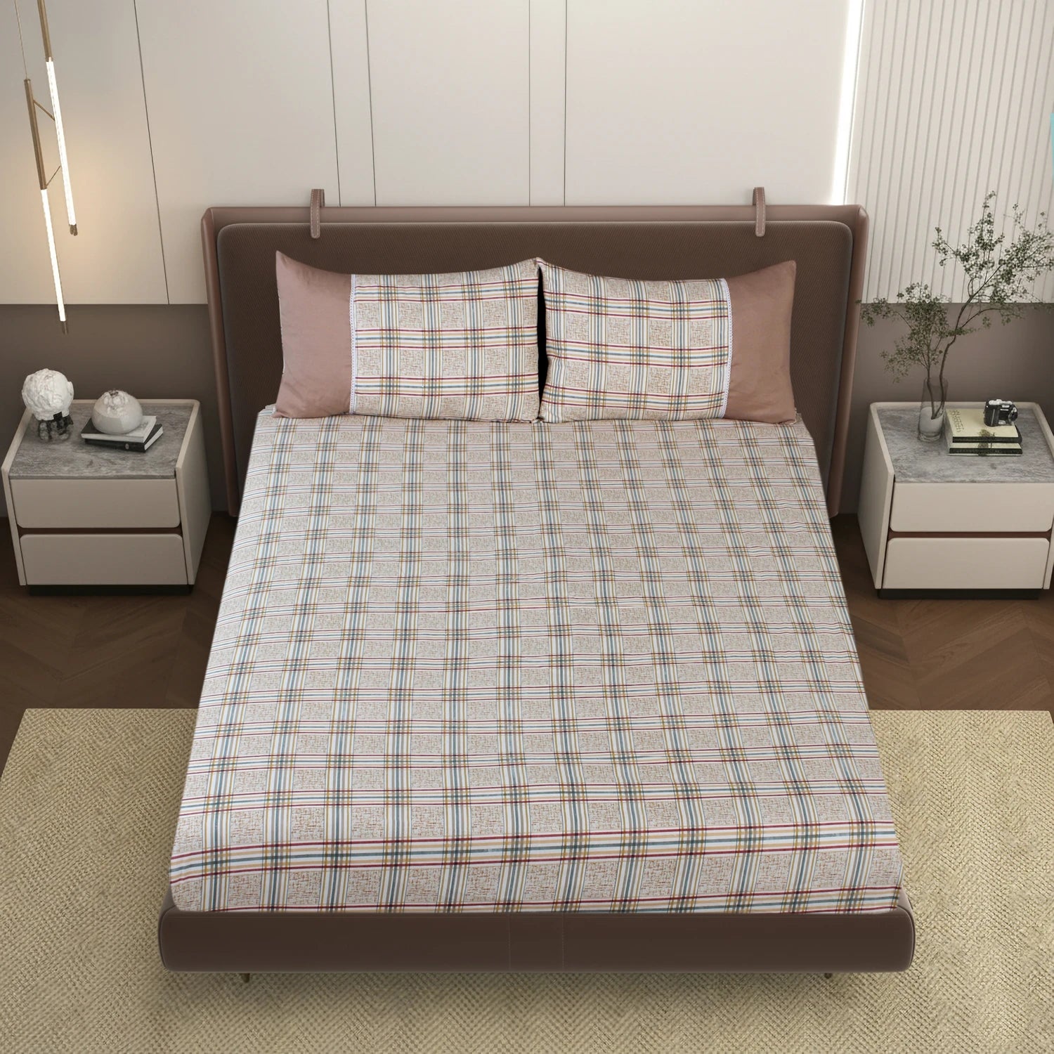 Emperor - Panel - King Fitted Bedsheet (78×72 inches)