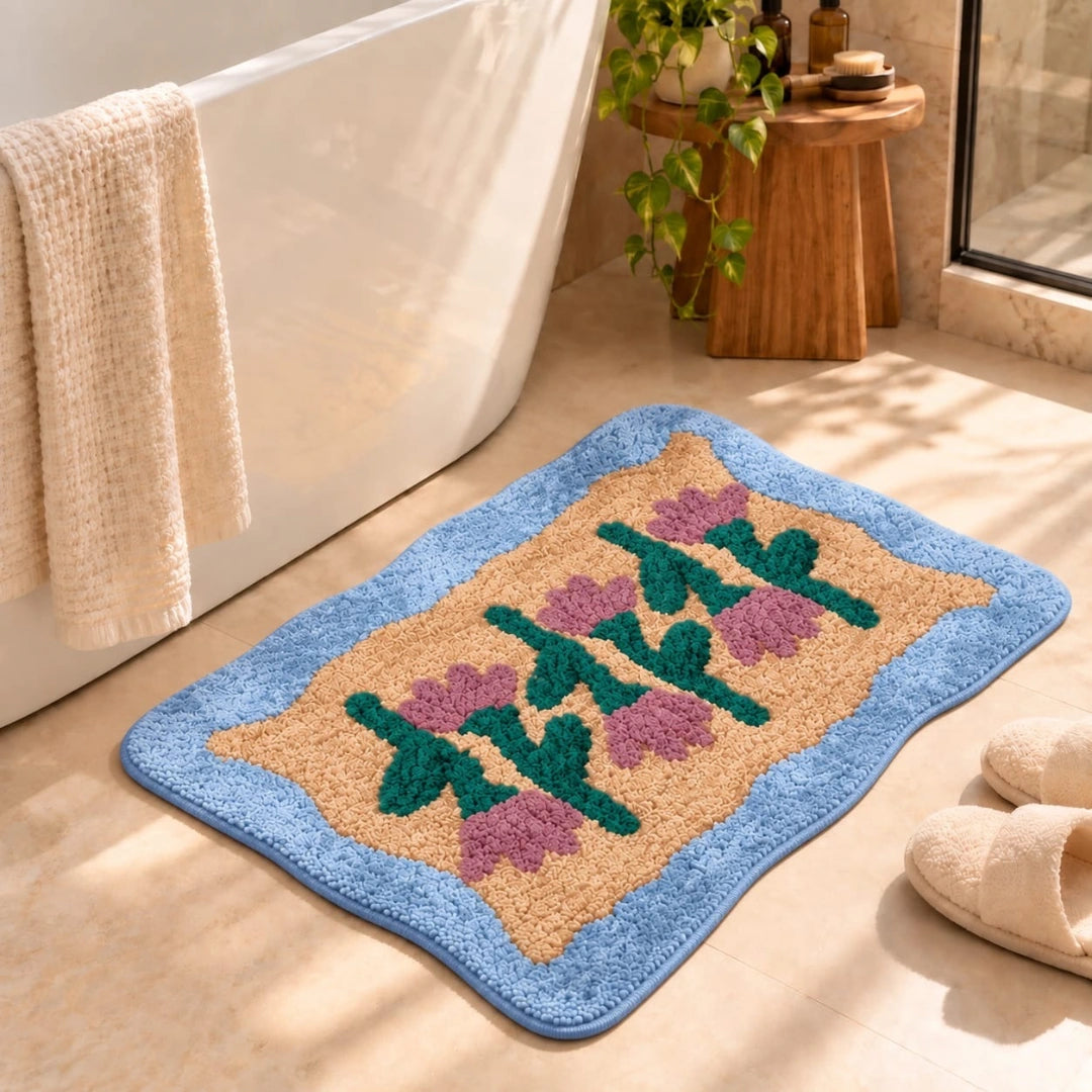 Europa - Anti-Slip Microfibre Doormat (40x60 cm) - Pack of 1