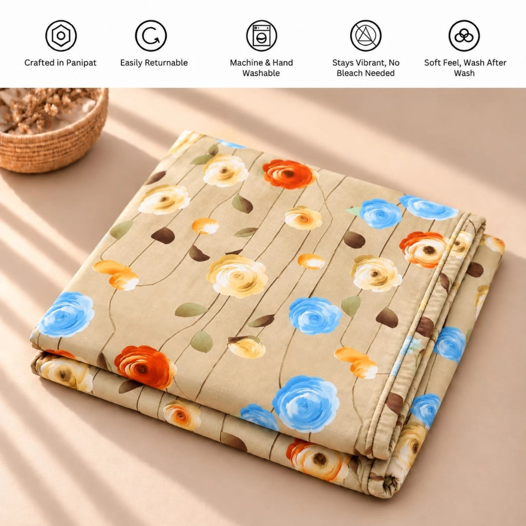 Europa - King - 7D Design Fitted Bedsheet (78×72 inches)