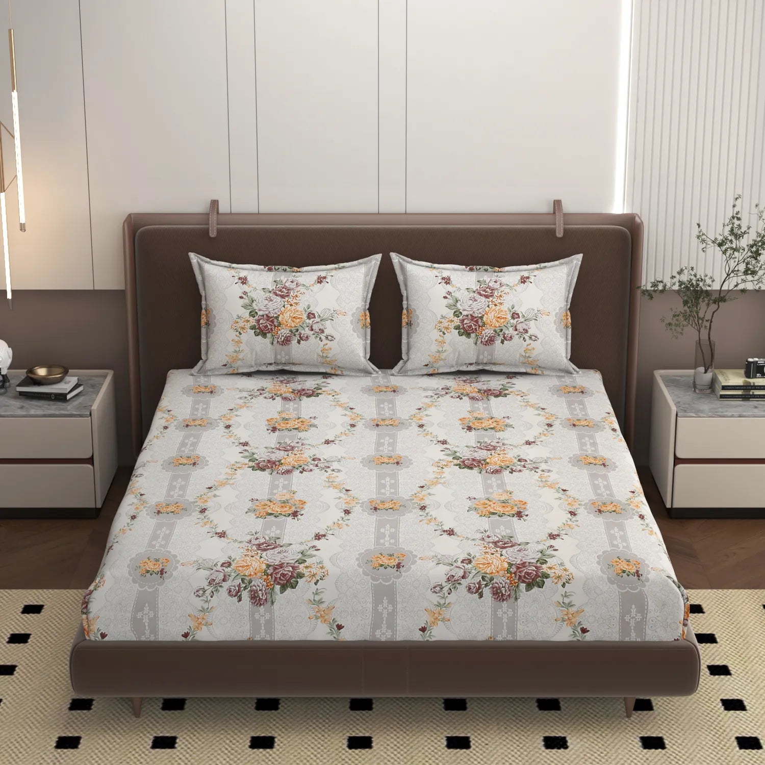 Evelyn - King - Fitted Bedsheet (78×72 inches)