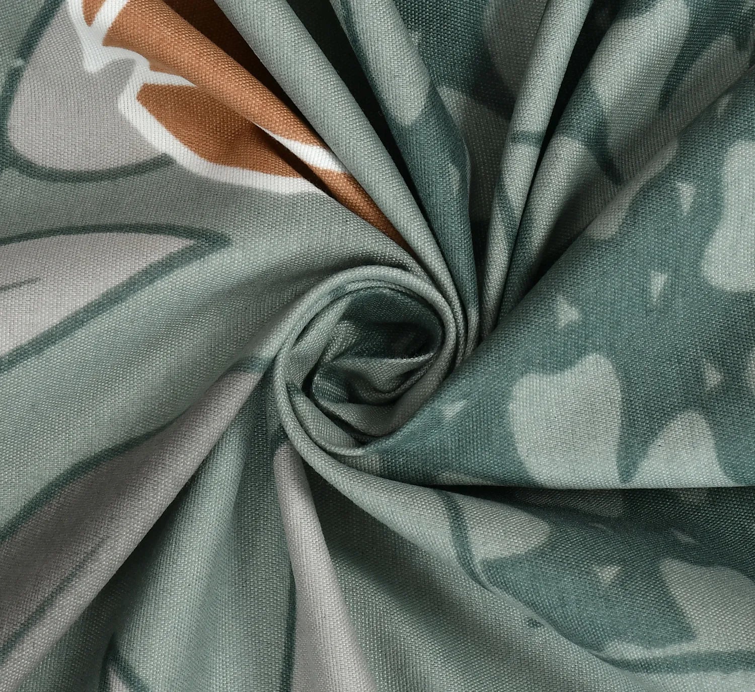 Flora Noir - Queen/Double - Fitted Bedsheet (76×72 inches)
