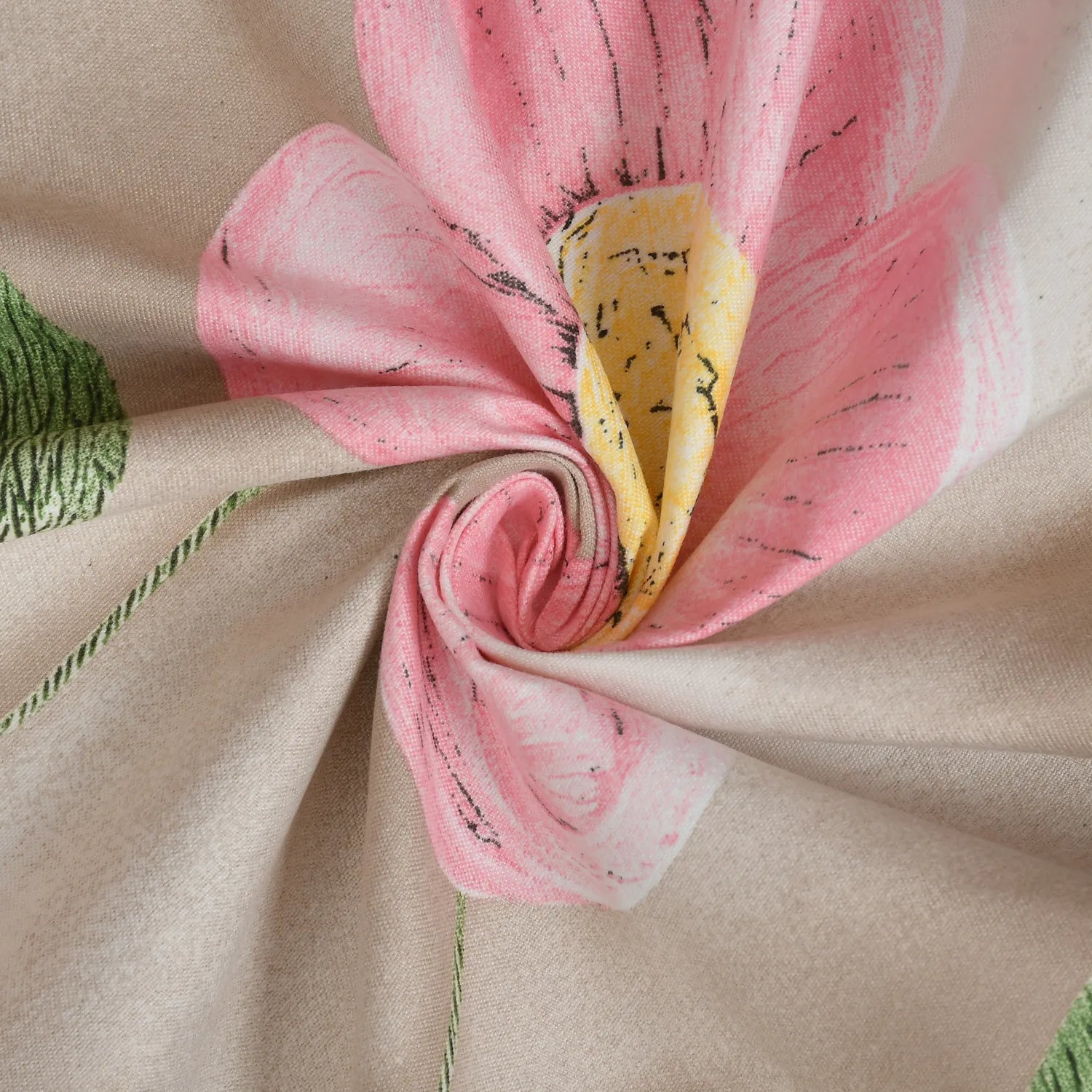 Floraire - King - 7D Design Fitted Bedsheet (78×72 inches)