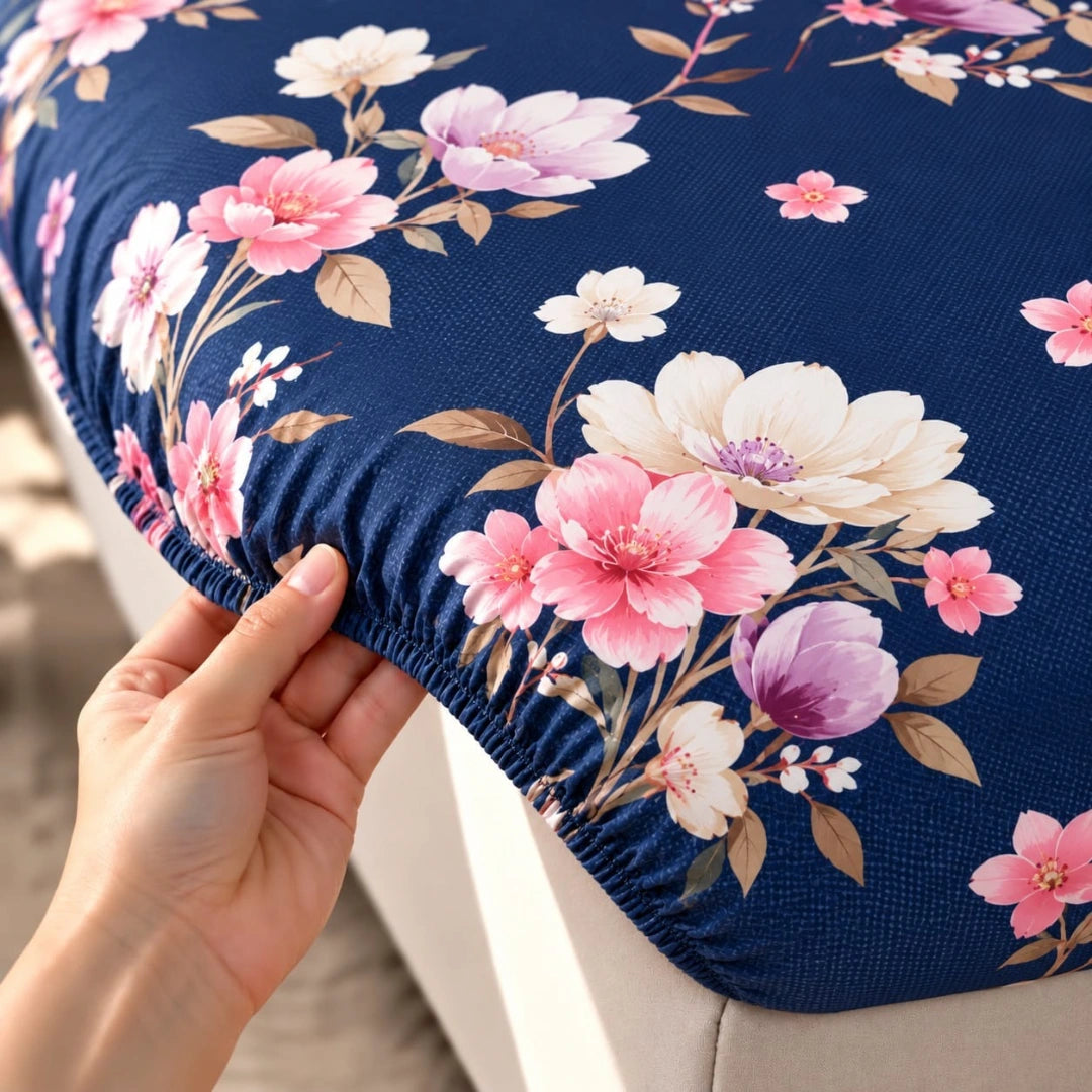 Florella - King - Fitted Bedsheet (78×72 inches)