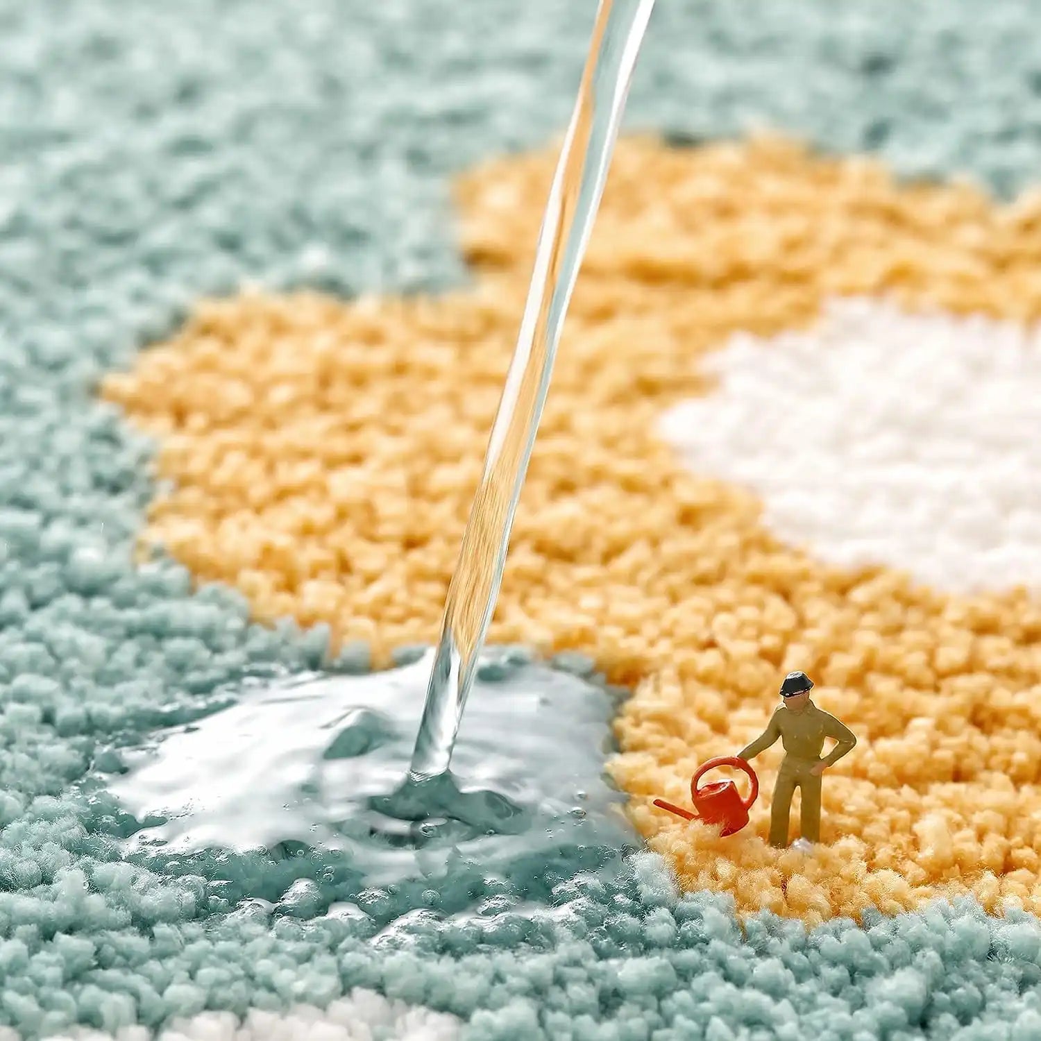 Floretta - Anti-Slip Microfibre Doormat (40x60 cm) - Pack of 1