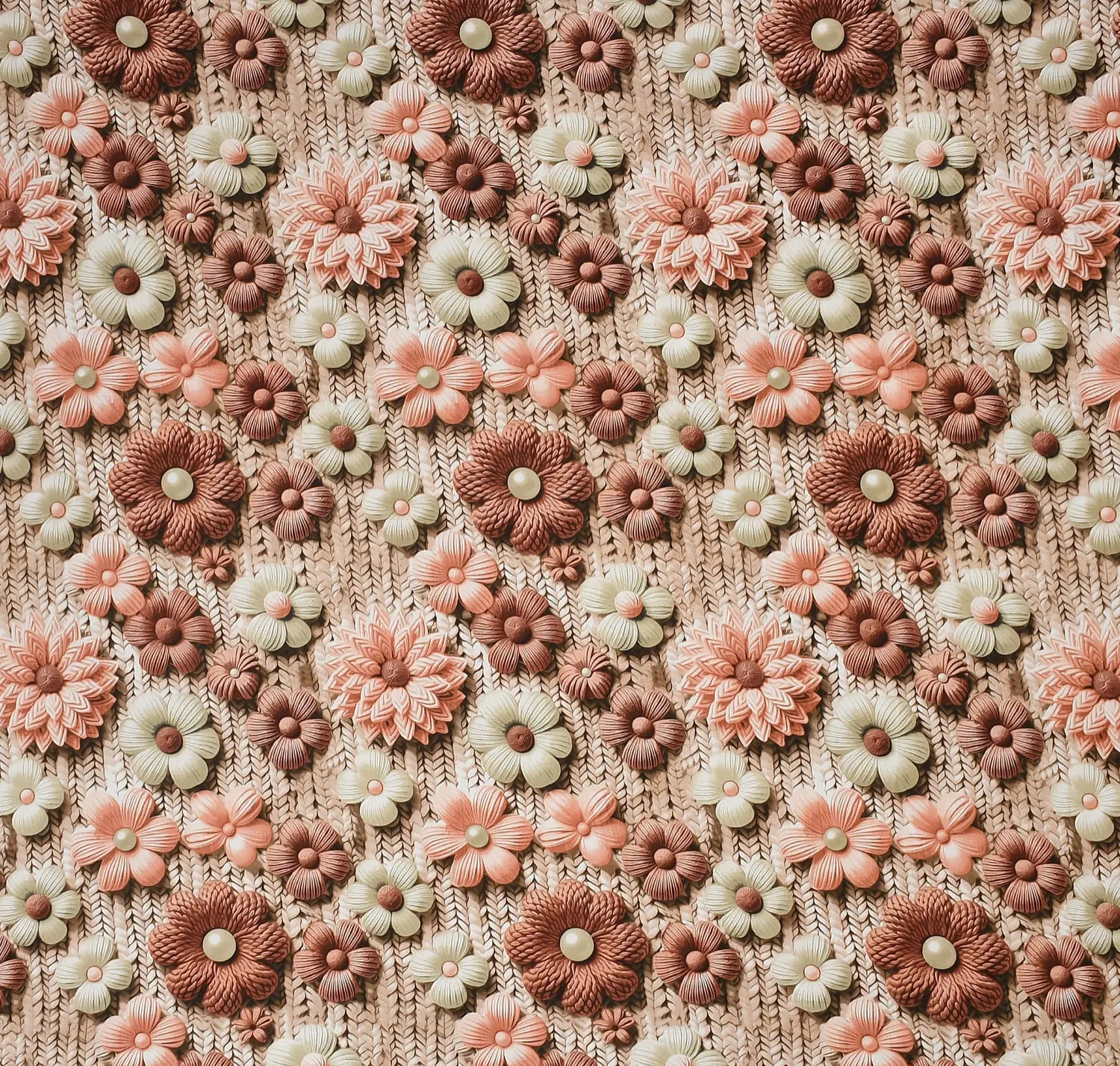 Florina - King - 7D Design Fitted Bedsheet (78×72 inches)