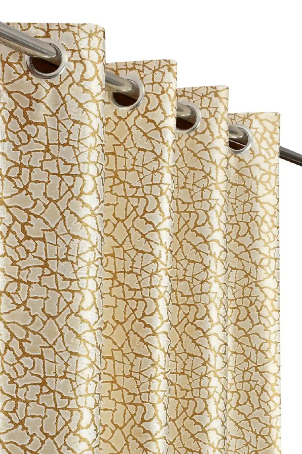 Freesia - Champagne Curtains (Set of 2)