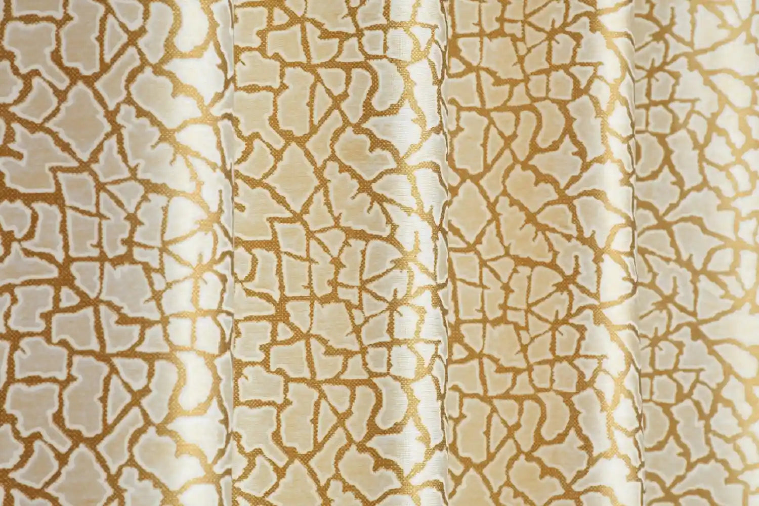 Freesia - Champagne Curtains (Set of 2)