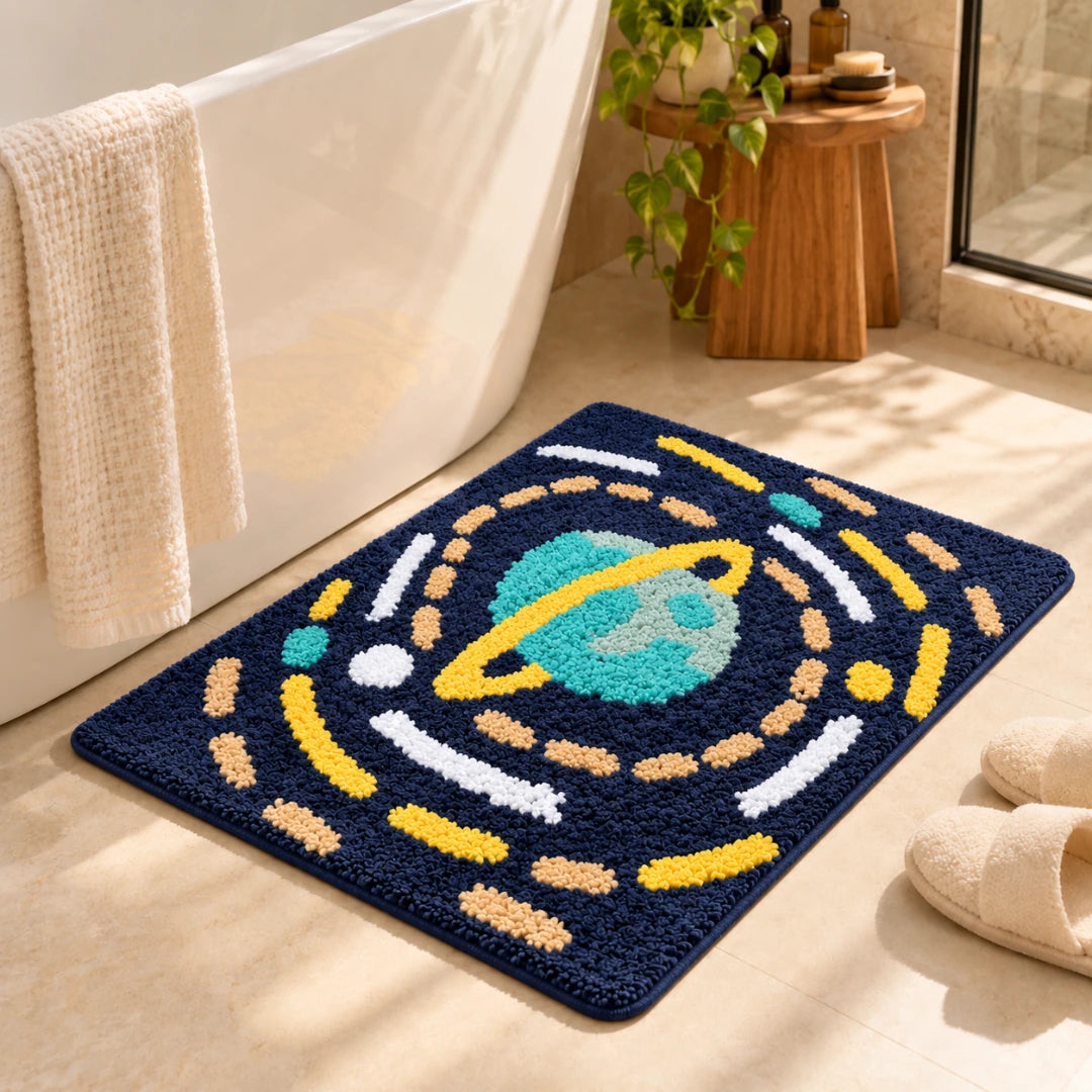 Galaxy - Anti-Slip Microfibre Doormat (40x60 cm) - Pack of 1