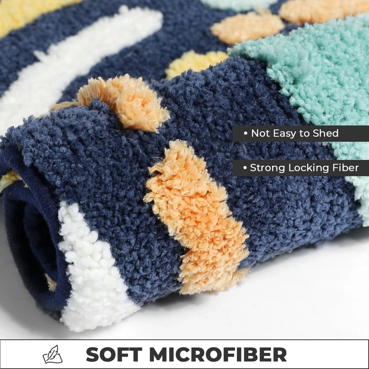 Galaxy - Anti-Slip Microfibre Doormat (40x60 cm) - Pack of 1