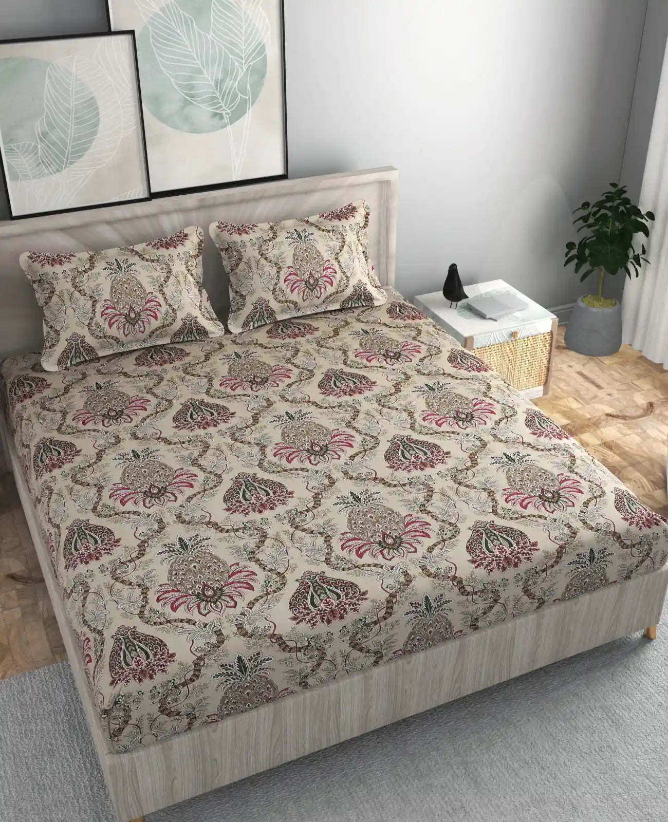 Georgia - King - Fitted Bedsheet (78×72 inches)