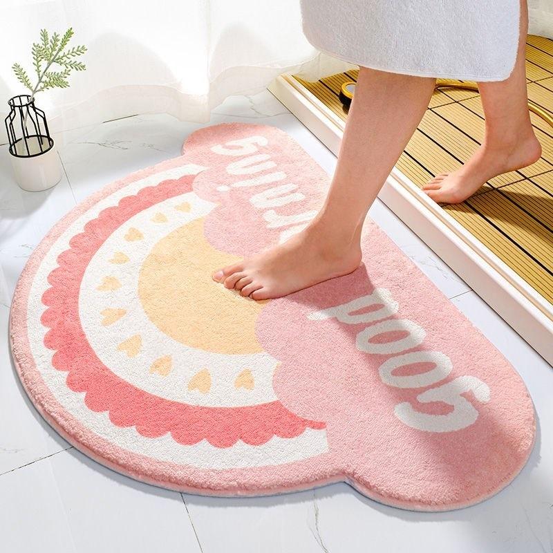 Good Morning - Anti-Slip Microfibre Doormat (40x60 cm) - Pack of 1