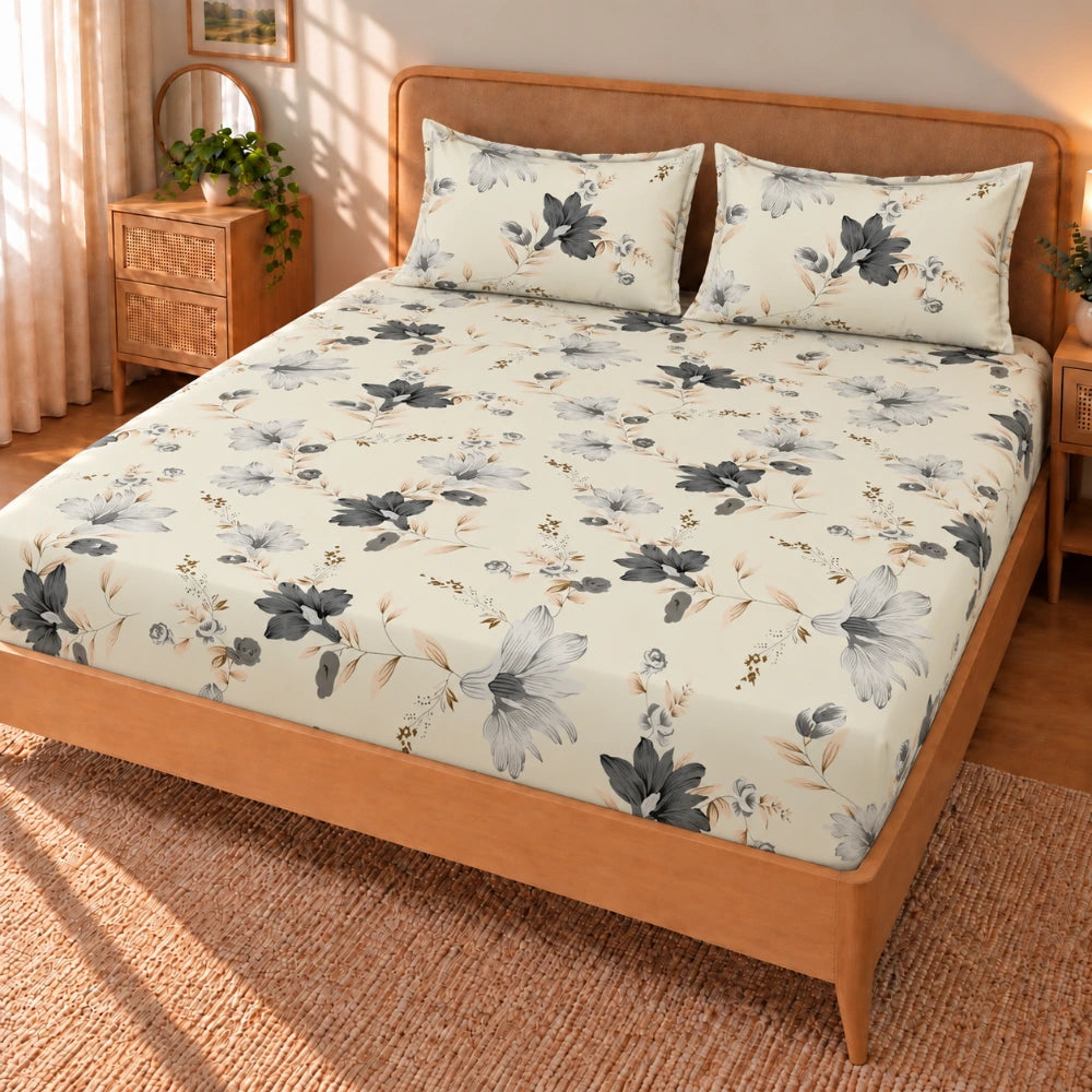 Haley - King - Fitted Bedsheet (78×72 inches)