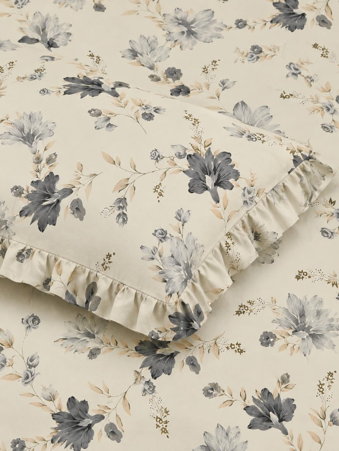Haley - Frilled - King Fitted Bedsheet (78×72 inches)