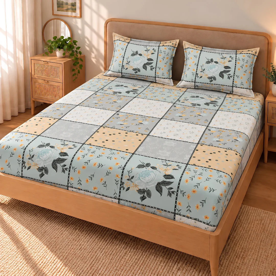 Hannah - King - Fitted Bedsheet (78×72 inches)