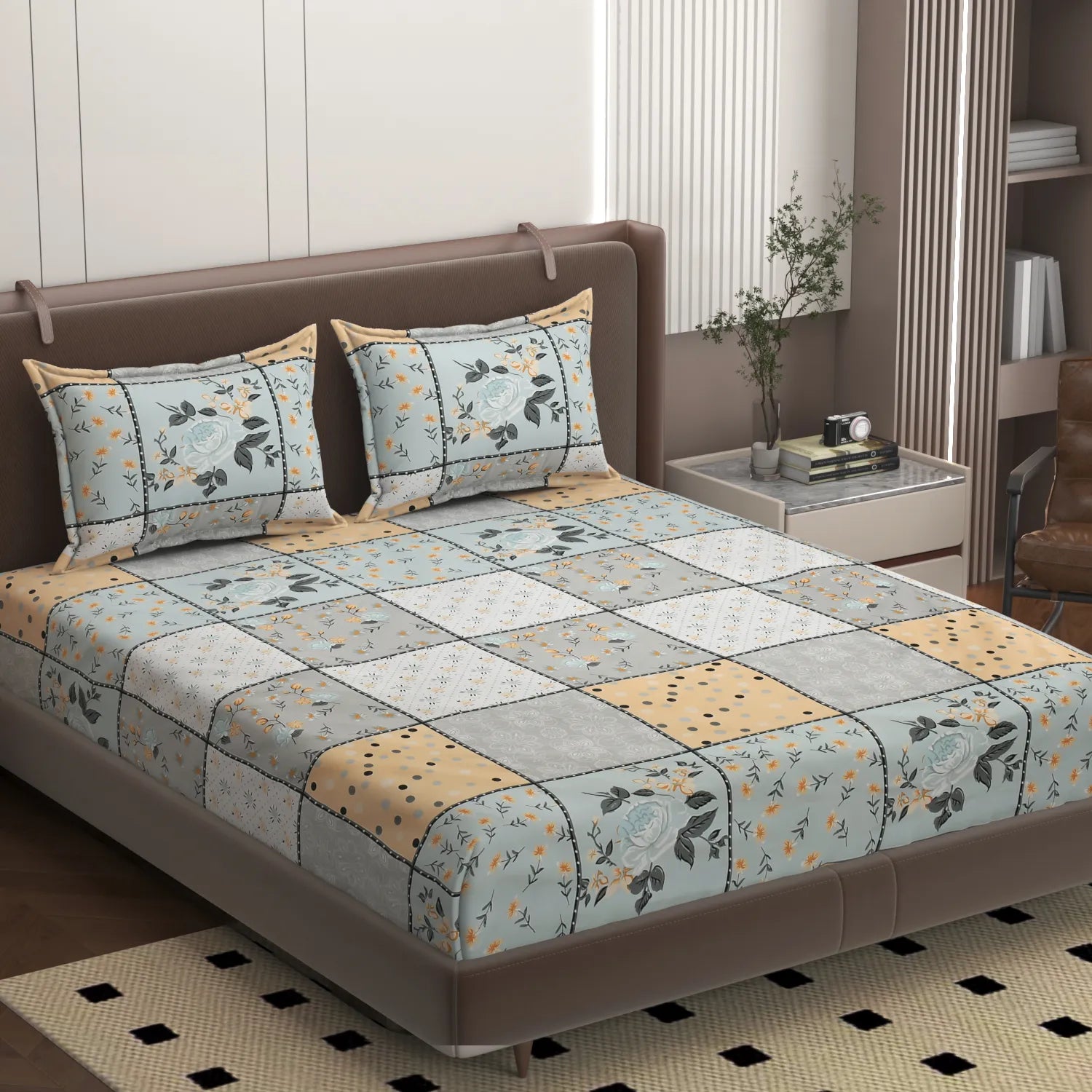 Hannah - King - Fitted Bedsheet (78×72 inches)