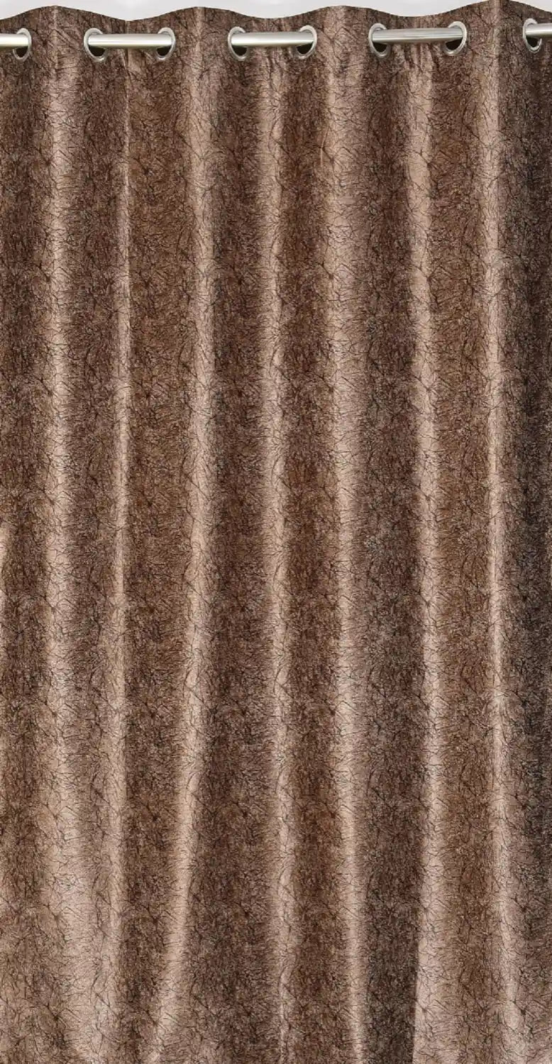 Heather - Brown Curtains (Set of 2)