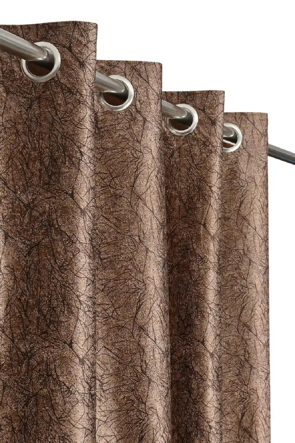 Heather - Brown Curtains (Set of 2)