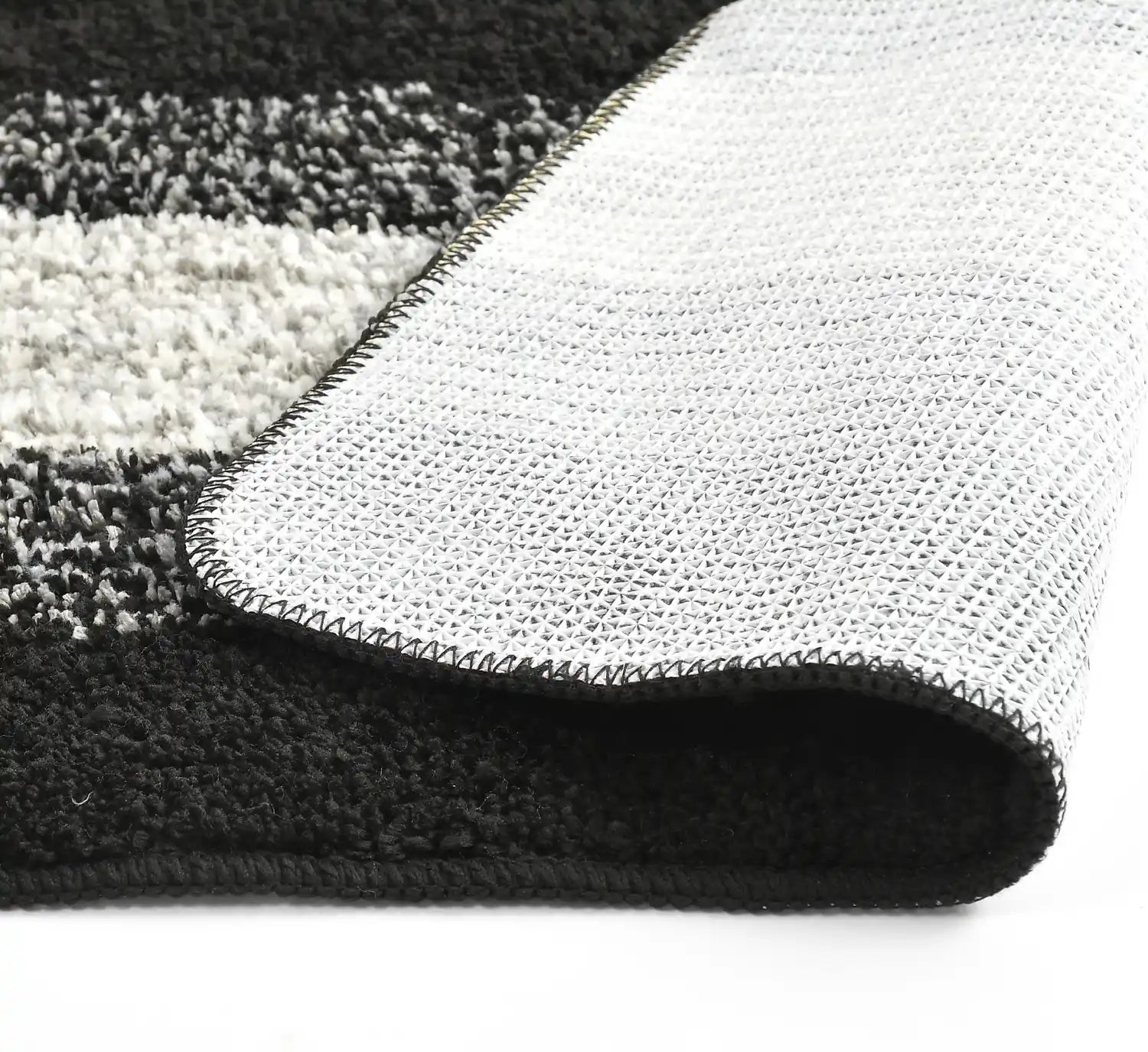 Holland - Black Microfibre Doormat (Pack of 2)