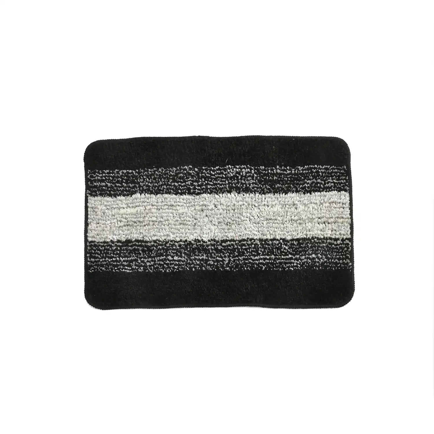 Holland - Black Microfibre Doormat (Pack of 2)