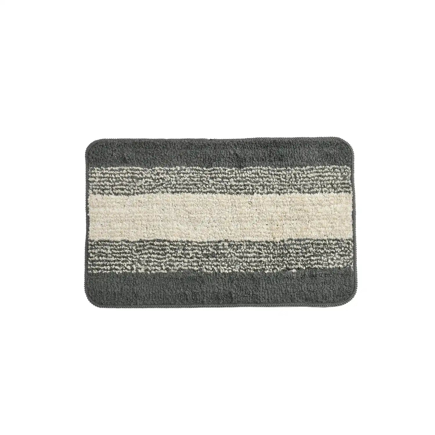 Holland - Light Grey Microfibre Doormat (Pack of 2)