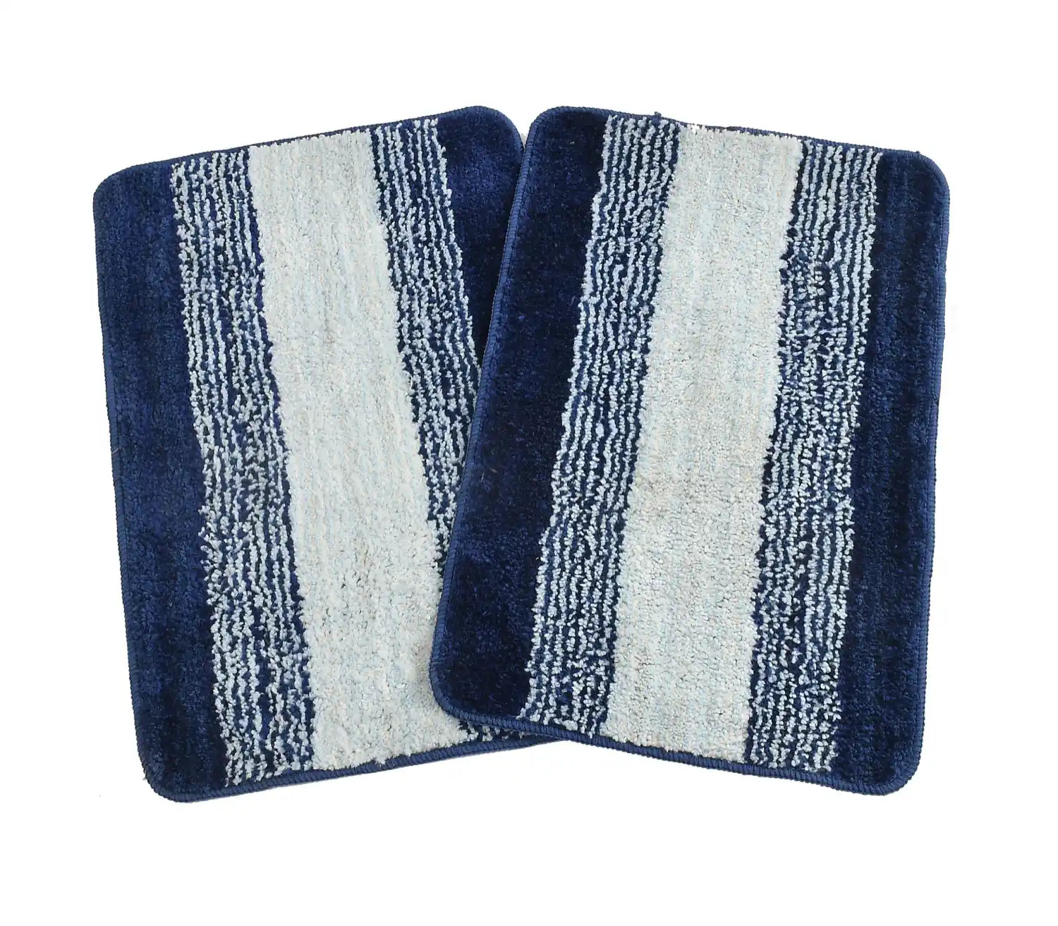 Holland - Royal Blue Microfibre Doormat (Pack of 2)
