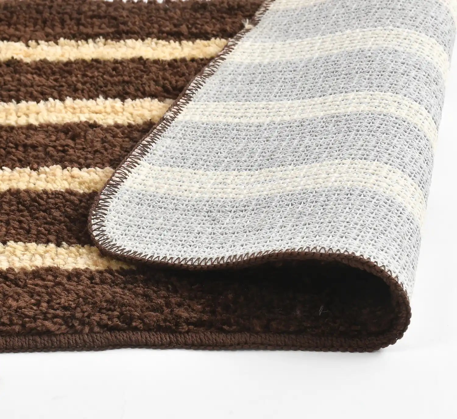 Horizon - Brown Microfibre Doormat (Pack of 2)
