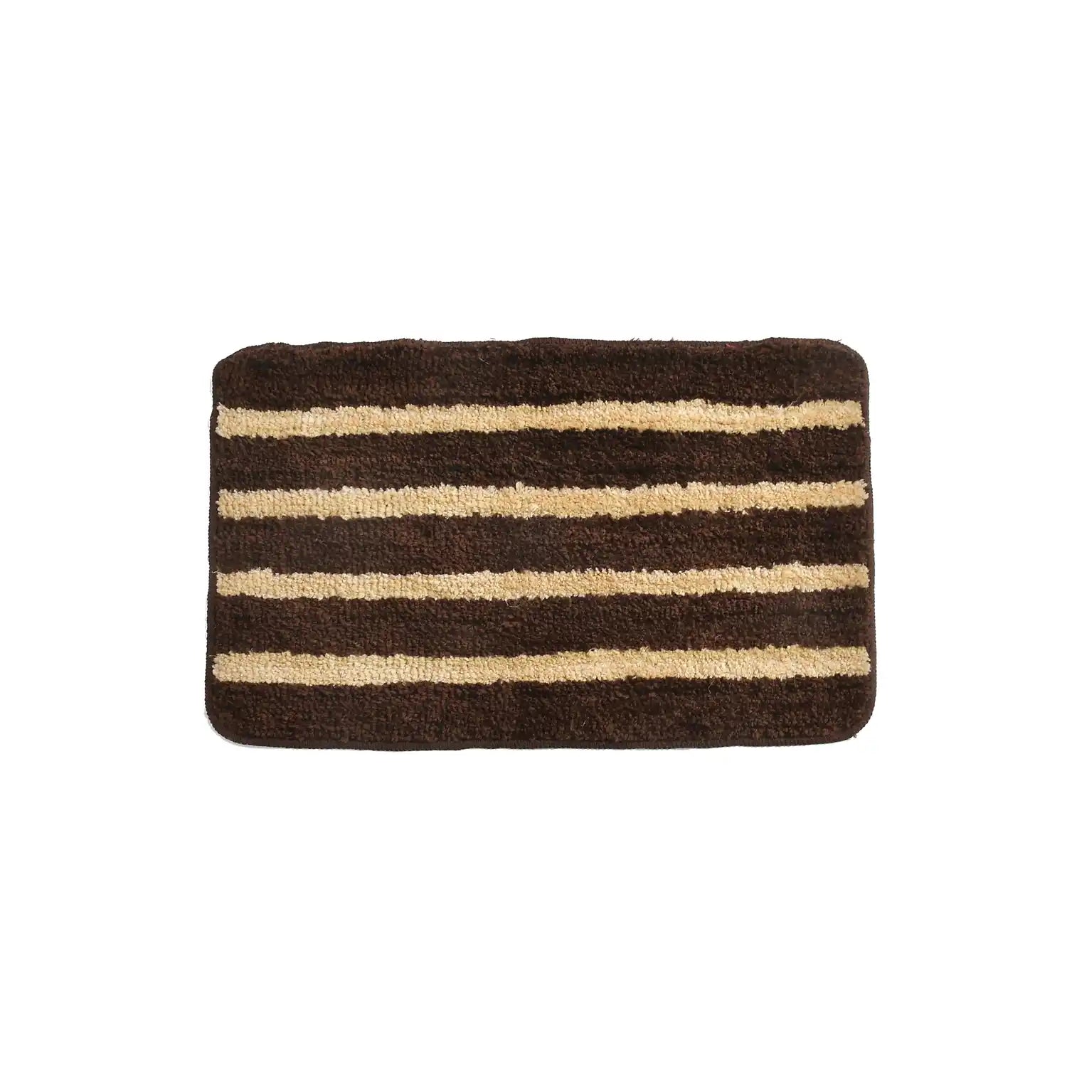 Horizon - Brown Microfibre Doormat (Pack of 2)