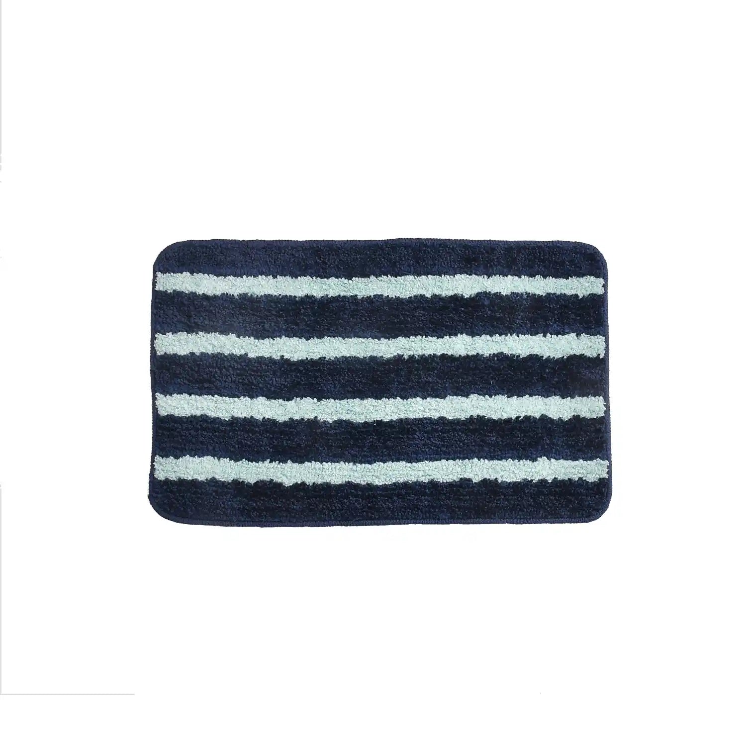 Horizon - Royal Blue Microfibre Doormat (Pack of 2)