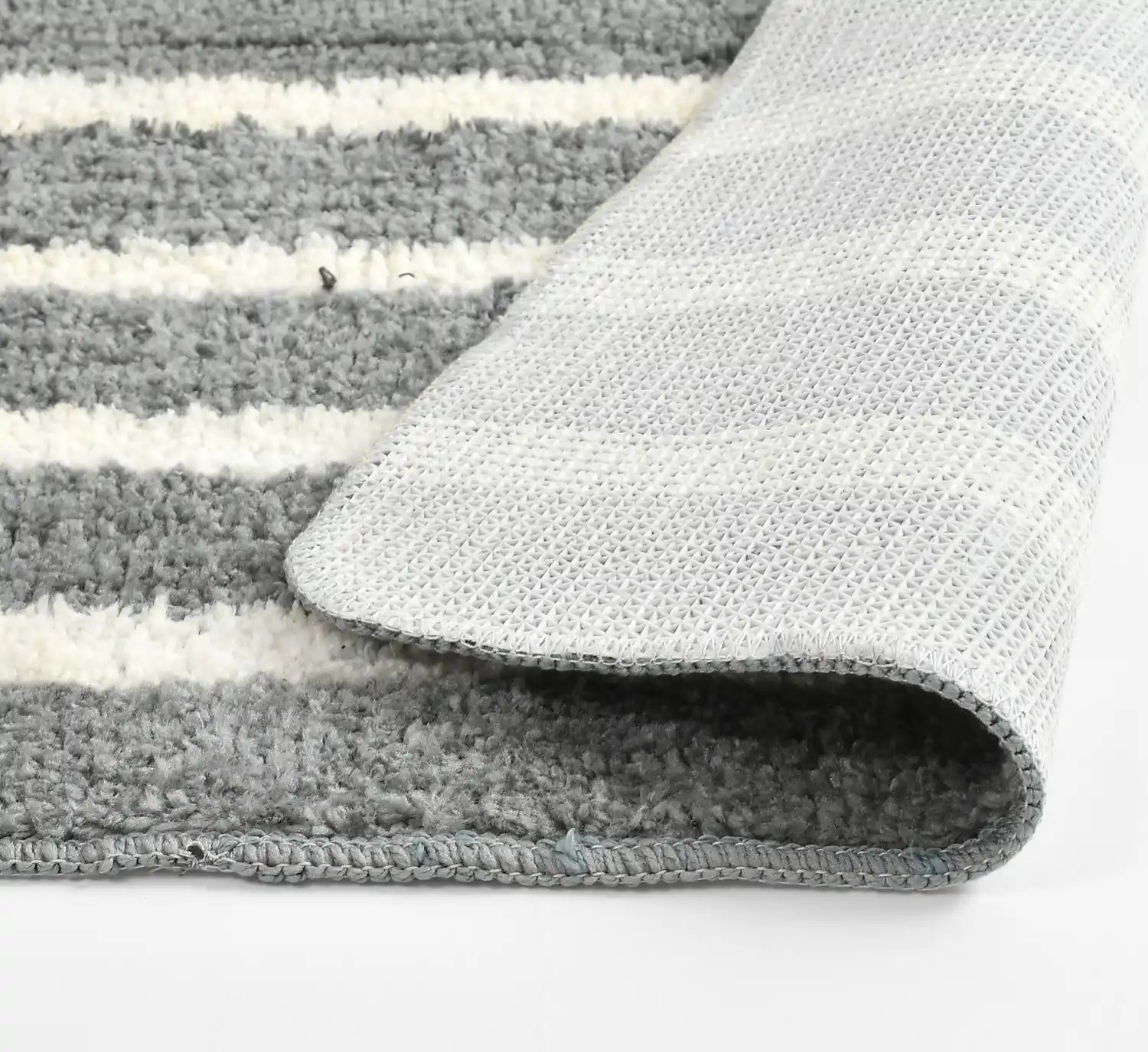 Horizon - Silver Microfibre Doormat (Pack of 2)
