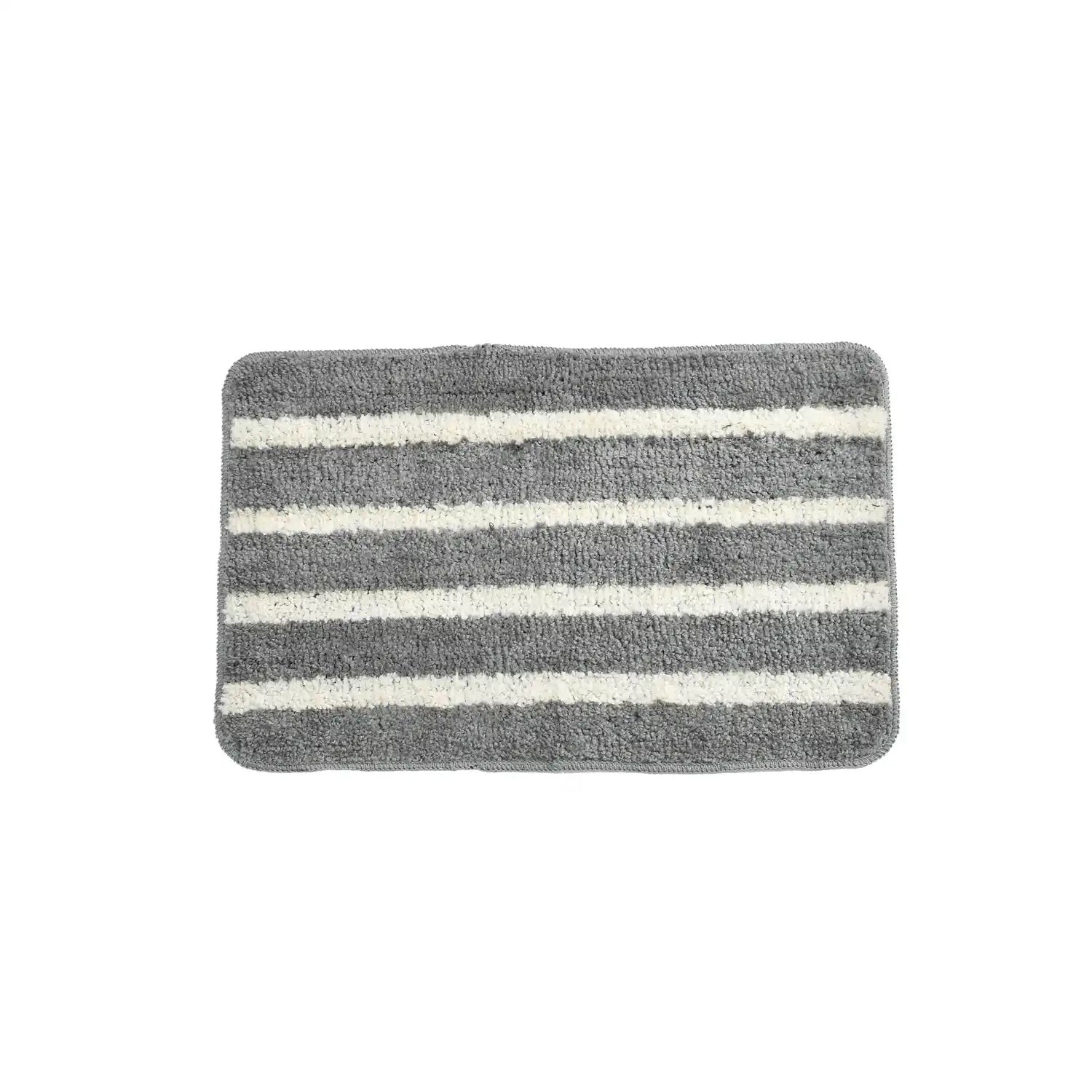 Horizon - Silver Microfibre Doormat (Pack of 2)